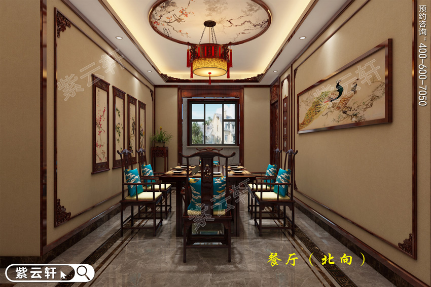 中式餐厅装修效果图