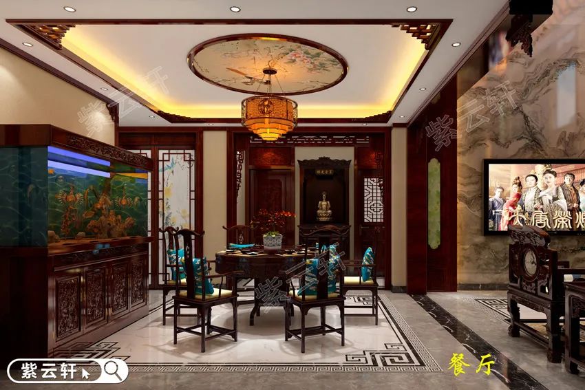 中式餐厅装修设计