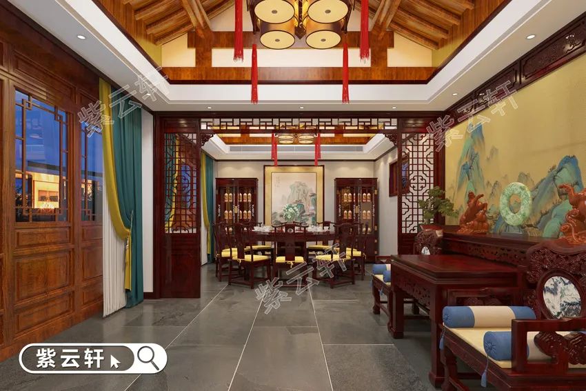 中式餐厅装修设计
