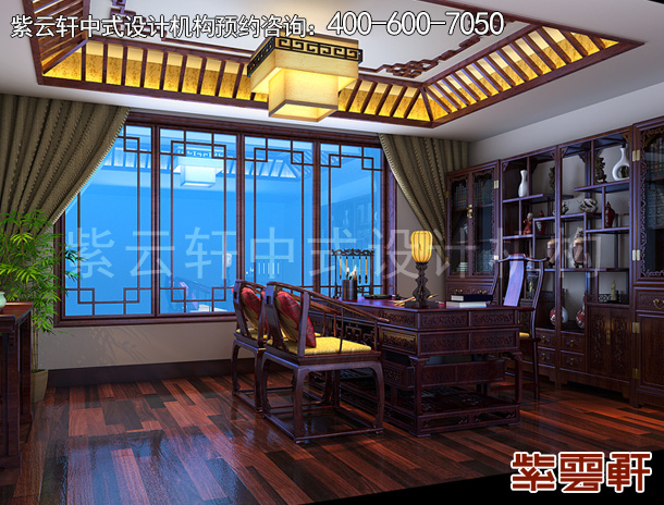书房中式装修效果图