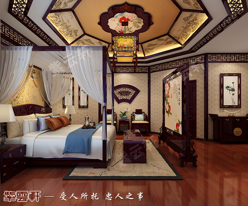 中式装修 卧室