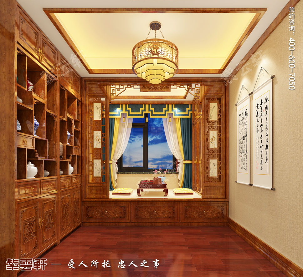暖阁中式设计
