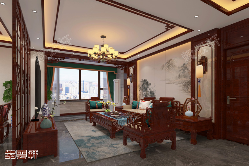 中式客厅装修设计
