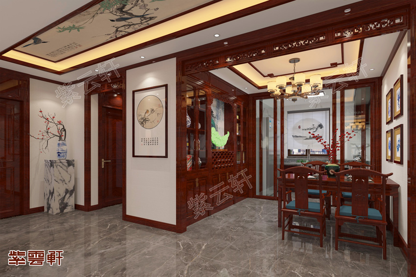 中式餐厅装修设计